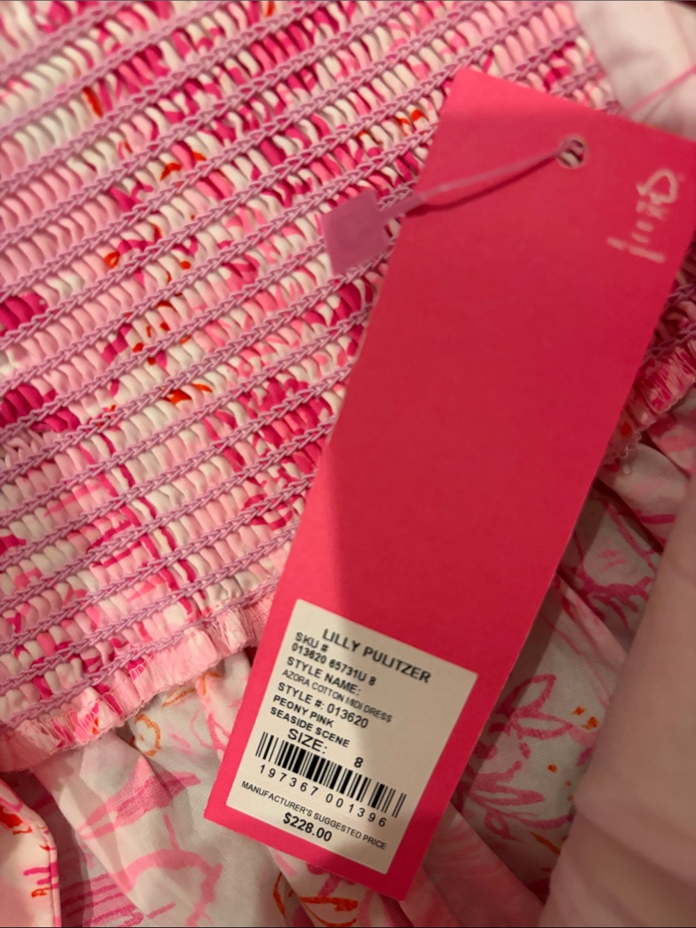 New With Tags Lilly Pulitzer Azora Midi Dress Sz 8 - Picture 8 of 14